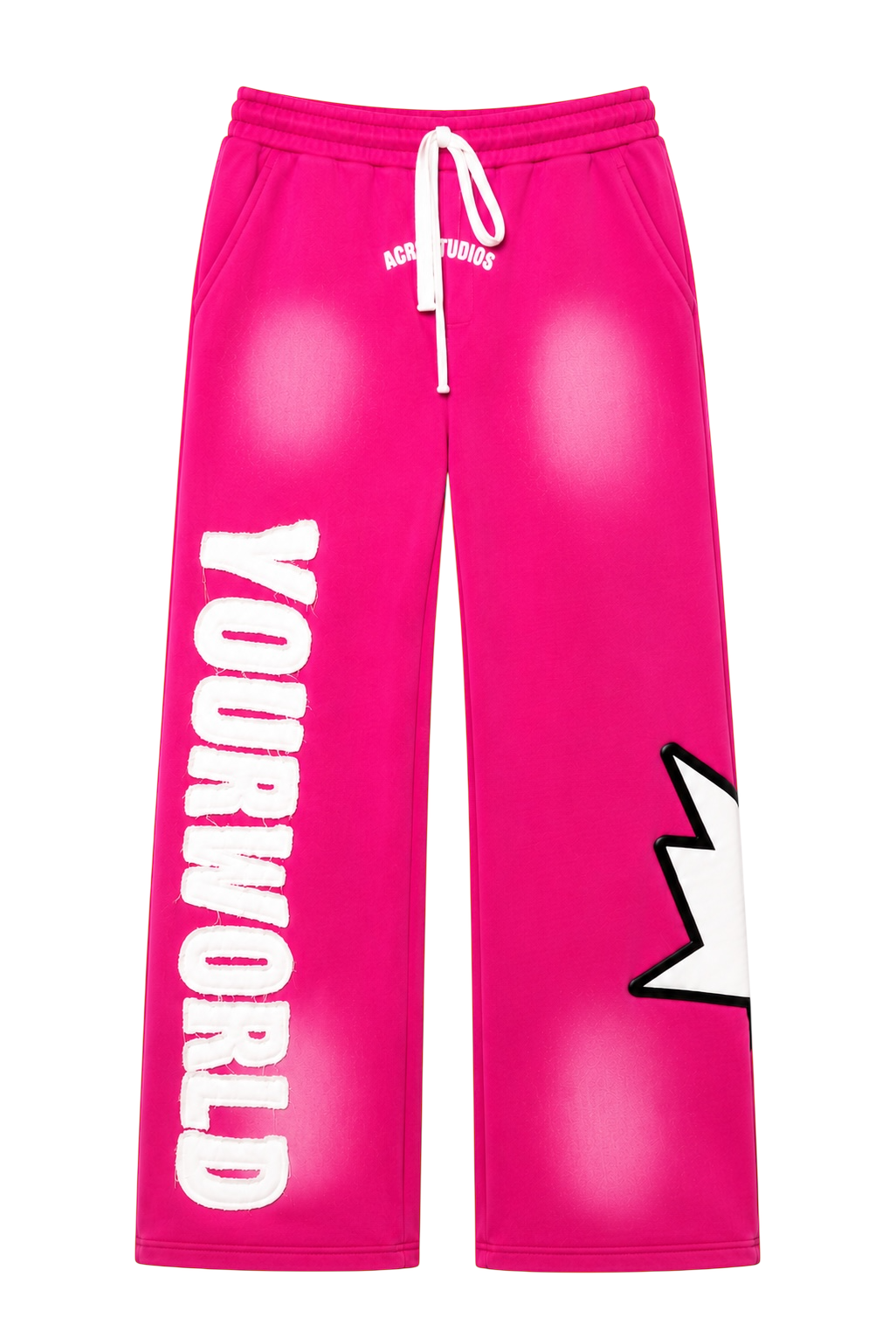 "UR WRLD" Sweatpants PINK