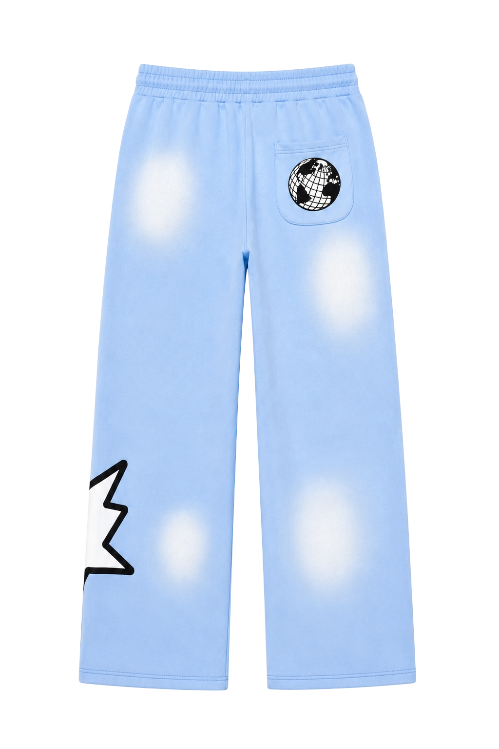 "UR WRLD" Sweatpants BLUE