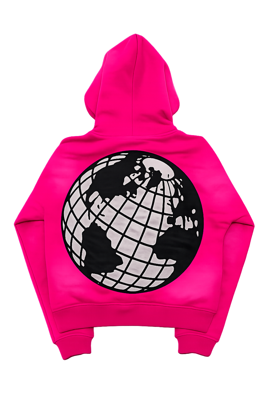 "UR WRLD" Zip-Up PINK